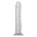 ADAM ET EVE CRYSTAL CLEAR 8 INCH DONG