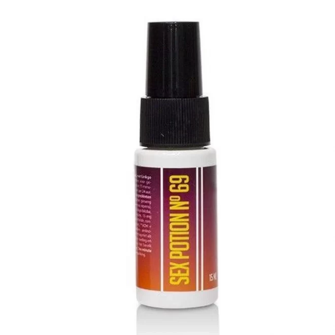 Stymulujący spray dla obojga Sex Potion Nr 69 - 15ml