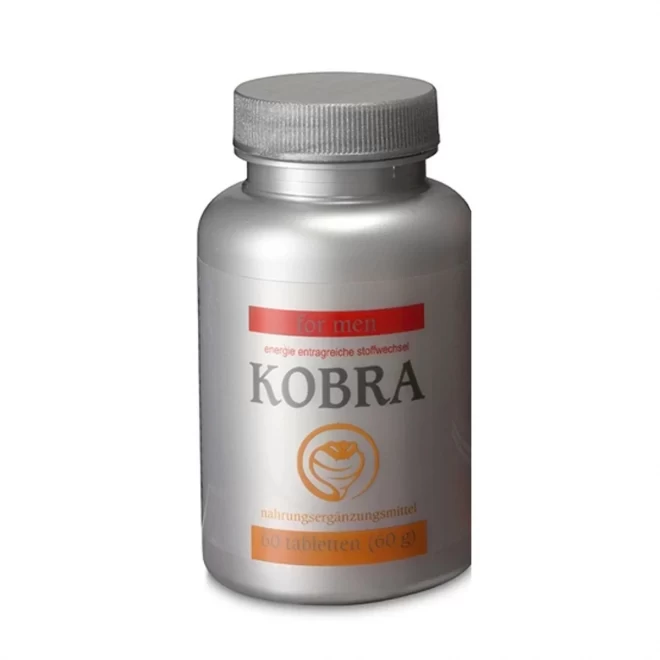 Tabletki zwiększające potencję Kobra For Men 60szt