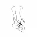 Łącznik do opasek typu hogtie