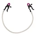 Klipsy na sutki Silicone Nipple Clamps With Chain