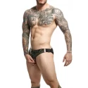 Bielizna jockstrap z ringiem metalowym