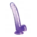 King Cock Clear 9" w balls