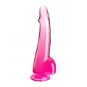 King Cock Clear 10" w balls