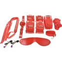 Zestaw BDSM Fun Play Set 8 Pieces Red Guilty Toys