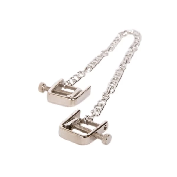 Adjustable Chain Nipple Clamps Guilty Toys