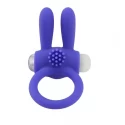 Pierścień na penisa z funkcją wibracji Vibrating Bunny Penis Ring