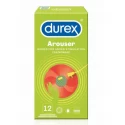 Prążkowane prezerwatywy Durex Arouser 12szt.