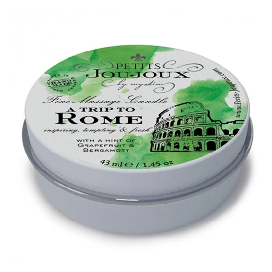 Świeczka do masażu Trip To Rome 43 ml