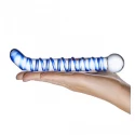 Dildo do stymulacji punktu G Mr. Swirly G-spot Glass