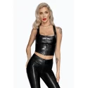 Seksowny wężowy top F275