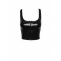 Seksowny wężowy top F275