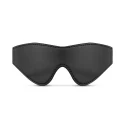 Faux Leather Blindfold - Black