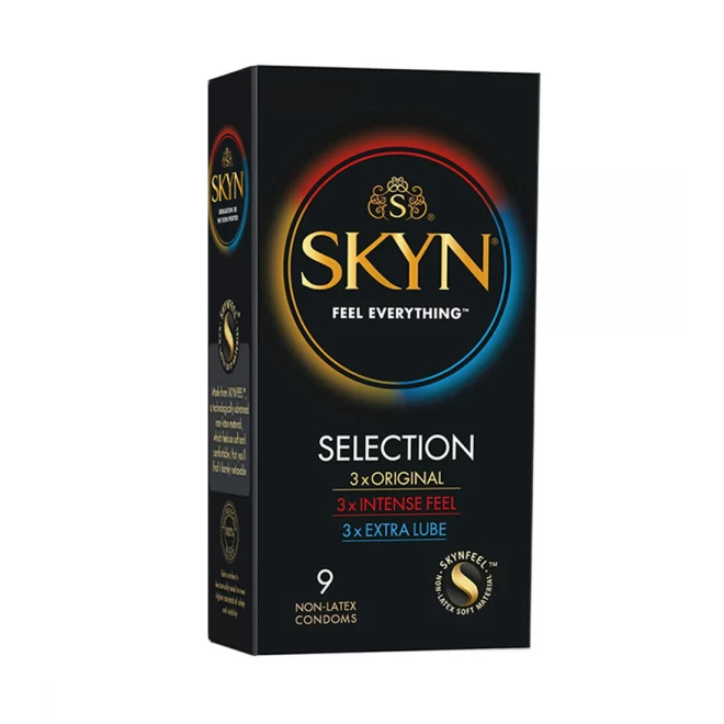 Zestaw prezerwatyw Skyn Selection 9szt.