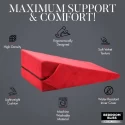 Large Love Cushion - Red