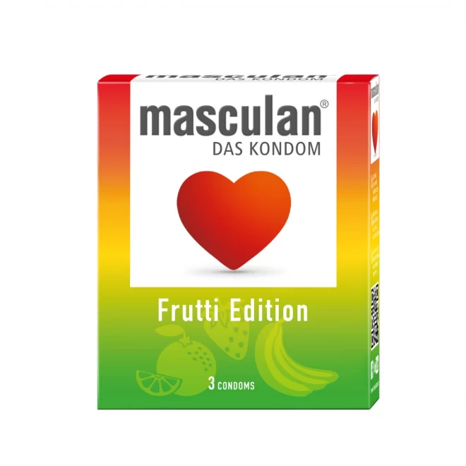 Zapachowo kolorowe prezerwatywy Masculan Special Edition 3 szt.