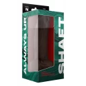 SHAFT MODEL N 9.5 INCH LIQUID SILICONE DONG WITH BALLS PINE