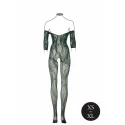 Lace sleeved bodystocking