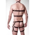 Grey velvet men 3-teiliges ketten set m. string 2xl-3xl