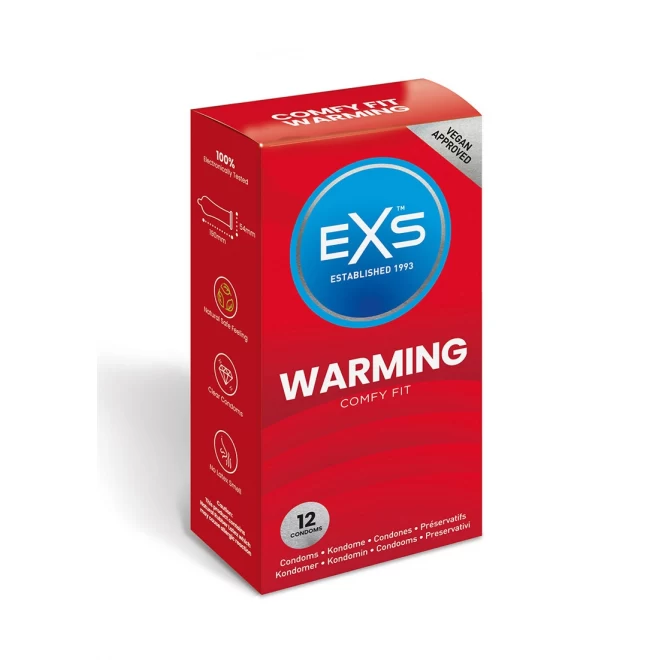 Exs warming - condoms - 12 pieces