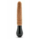 DR. SKIN SILICONE DR. ARTHUR THRUSTING GYRATING VIBRATING DILDO TAN