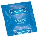 Prezerwatywy z prążkami Pasante Ribbed Passion 3szt.