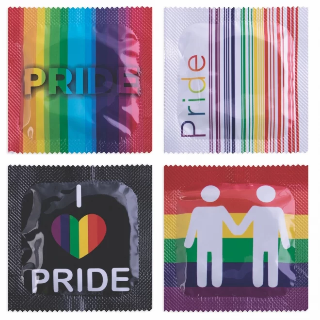 Klasyczne prezerwatywy Pasante Pride Foils 144szt.