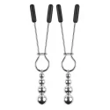 SELOPA BEADED NIPPLE CLAMPS SILVER