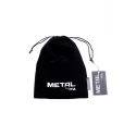 Silver anal plug TOYFA Metal with faux fur