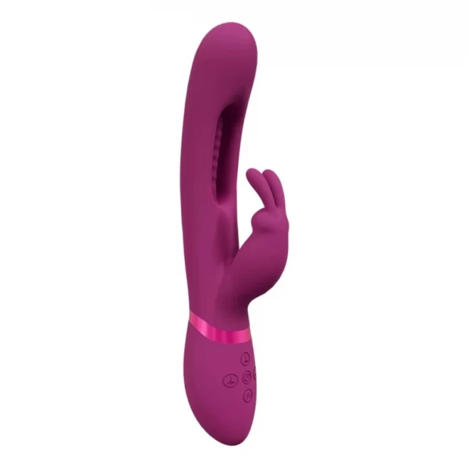 Mika - triple rabbit with g-spot flapping