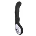 Tickler Black Silicone GSpot Vibrator – Rechargeable