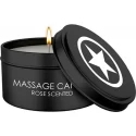 Świeca do masażu o zapachu róży Rose Scented Ouch! 100g