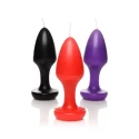 Kink inferno - drip candles - black/purple/red