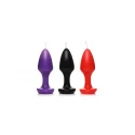 Kink inferno - drip candles - black/purple/red