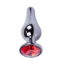 Plug-Jawellery Dark Silver BUTT PLUG- Black