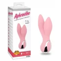 Podwójny wibrator Aphrovibe Light Pink Oh My Rabbit