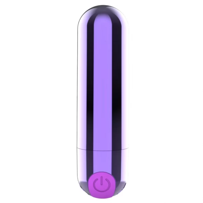 Power Bullet USB 10 functions Glossy Purple