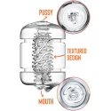 Masturbator Clear Shot Pussy & Mouth
