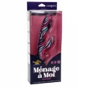 Wibrator ze stymulatorem łechtaczki Menage A Moi Dual Wand