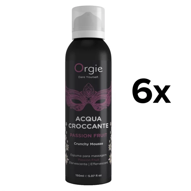 Orgie acqua croccante passion fruit 150ml - 6er paket