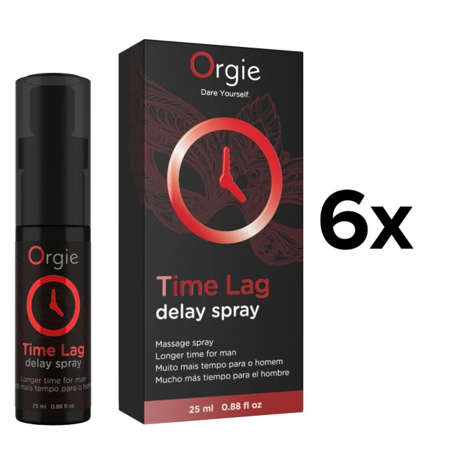 Orgie time lag delay spray 25ml - 6er paket