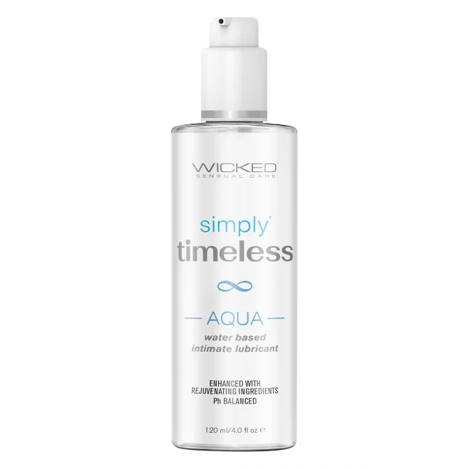 WICKED SIMPLY TIMELESS AQUA LUBRICANT 120ML