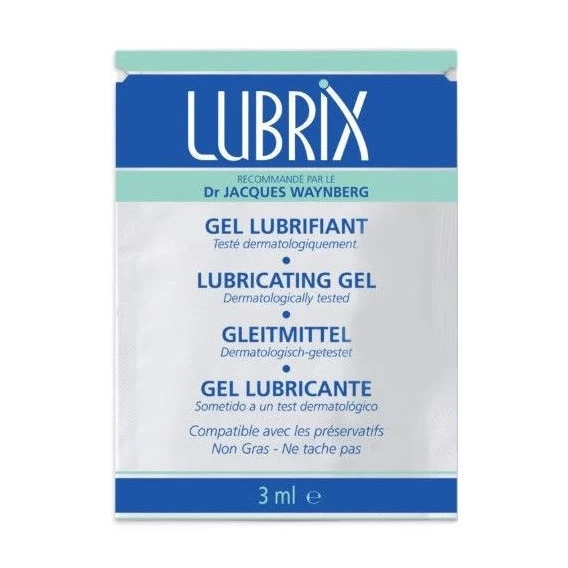 *Lubrix gel lubrifiant 3ml