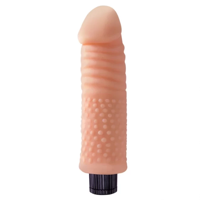 Wibrator z cyberskóry Vibrating Cock 7,5 Inch No. 05
