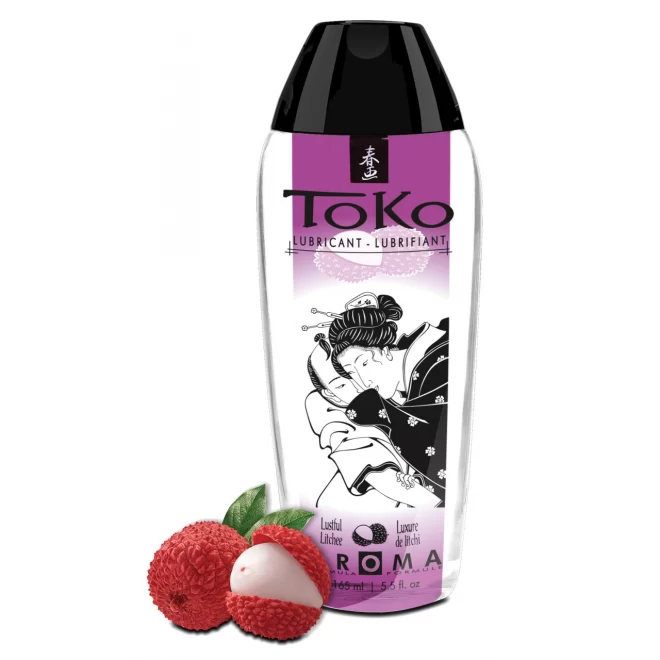 Żel nawilżający o smaku owocu liczi Toko Aroma Lustful Litchee 165ml