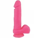 8.2'' Dual Density Cock Dildo Pink