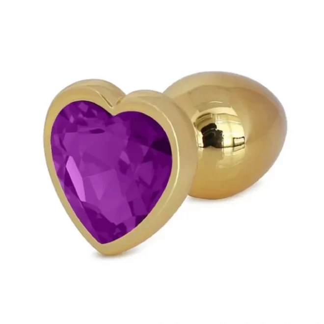 Dop Anal Hearty Buttplug Large Gold/Purple Passion