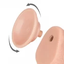 DILDO 7.5'' SLIDING SKIN DUAL LAYER DONG FLESH