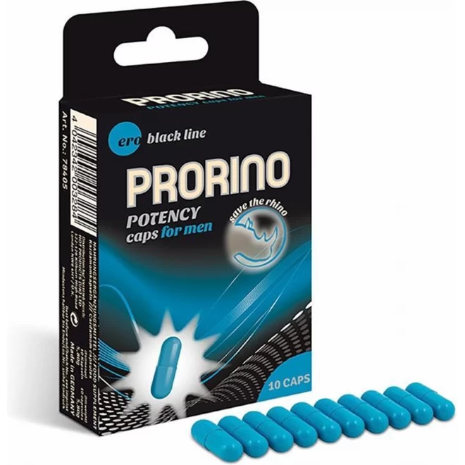 Kapsułki na potencję Ero Prorino Potency Caps For Men 10szt